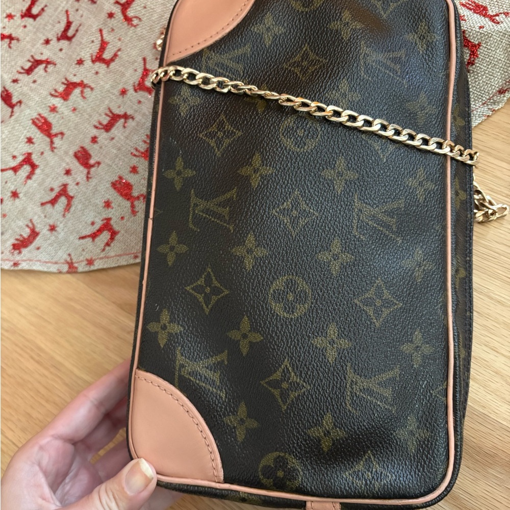Louis Vuitton Marly Dragonee GM purse crossbody tote handbag clutch canvas - Picture 6 of 13